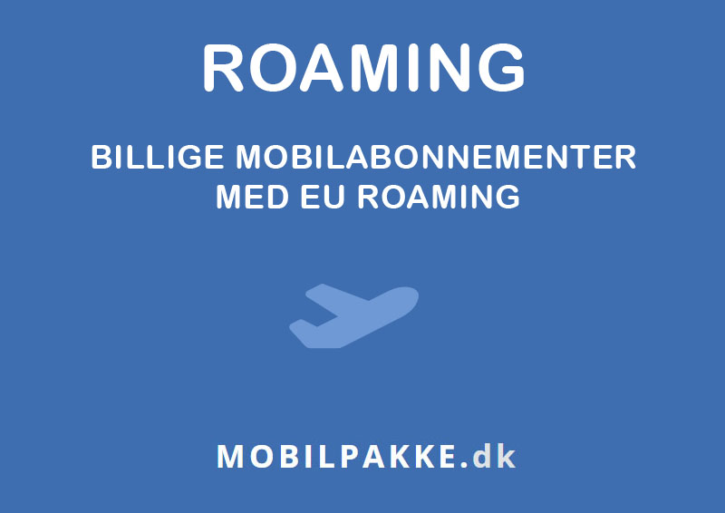 Mobilabonnementer med roaming